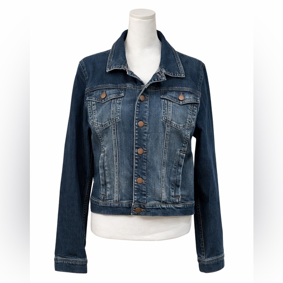 Eileen Fisher Jackets & Blazers - 💙 Eileen Fisher Organic Cotton Stretch Denim Jacket – Size XL 💙